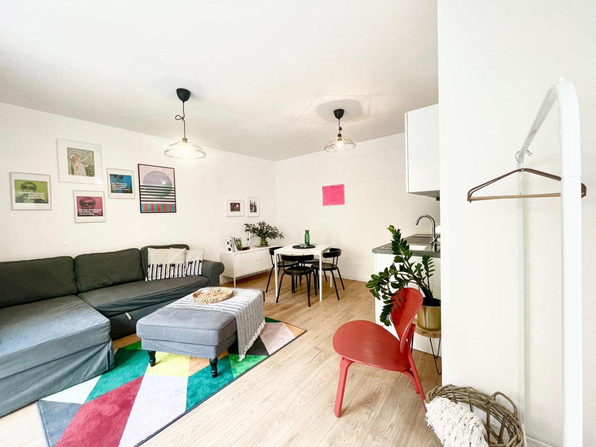 Vinohradyapt Terrace-freeparking * פראג